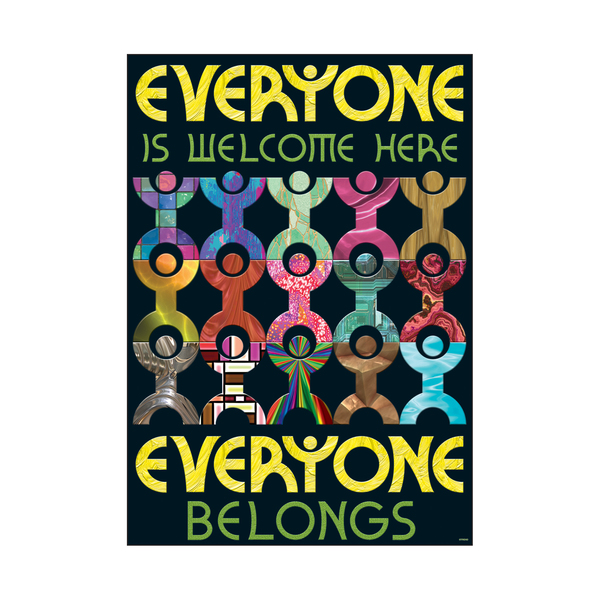 Argus Everyone is welcome here... ARGUS® Poster, 13.375" x 19" TA67341